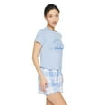 thumbnail image 2 of No Boundaries Women's Sleep Short 2-Piece Set, 2 of 6