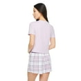 thumbnail image 3 of No Boundaries Women's Sleep Short 2-Piece Set, 3 of 6