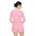 thumbnail image 3 of No Boundaries Women's Sleep Short 2-Piece Set, 3 of 6