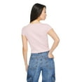 thumbnail image 3 of No Boundaries Women's Henley Tee, 3 of 6