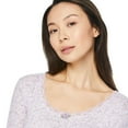 thumbnail image 4 of No Boundaries Women's Pajama 2-Piece Set, 4 of 6