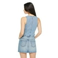 thumbnail image 3 of No Boundaries Women's Denim Vest, 3 of 6