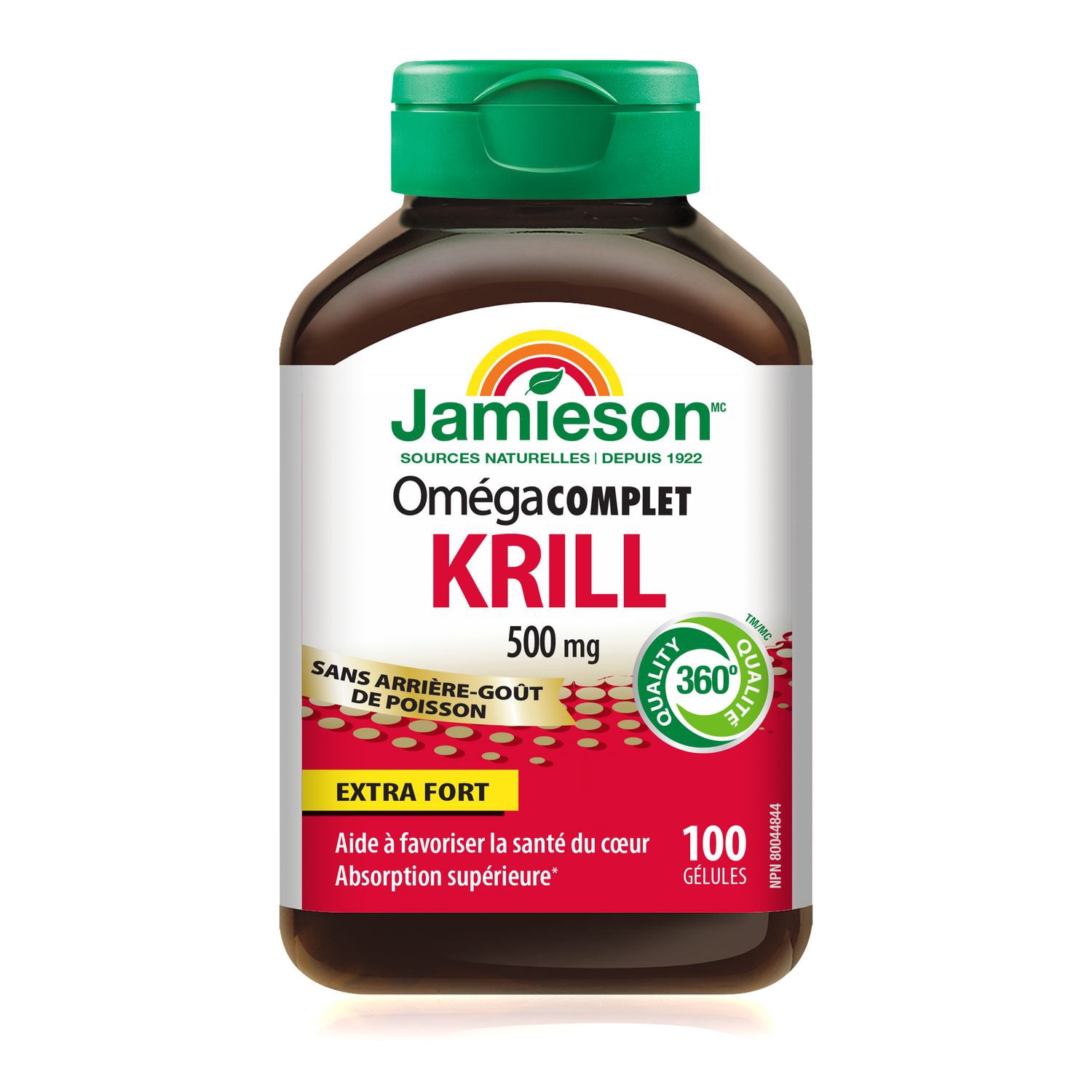 Jamieson Omega Complete Super Krill Oil Softgels, 500 mg, Extra Strength
