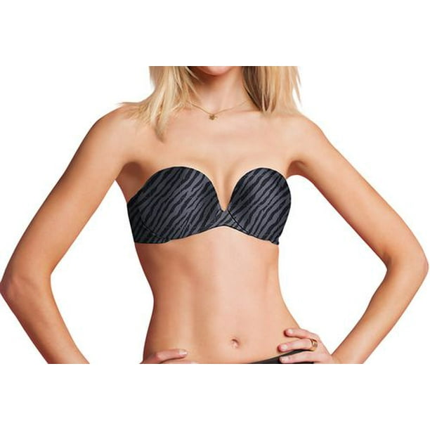 6-Way Plunge Convertible Strapless Bra : : Clothing, Shoes &  Accessories