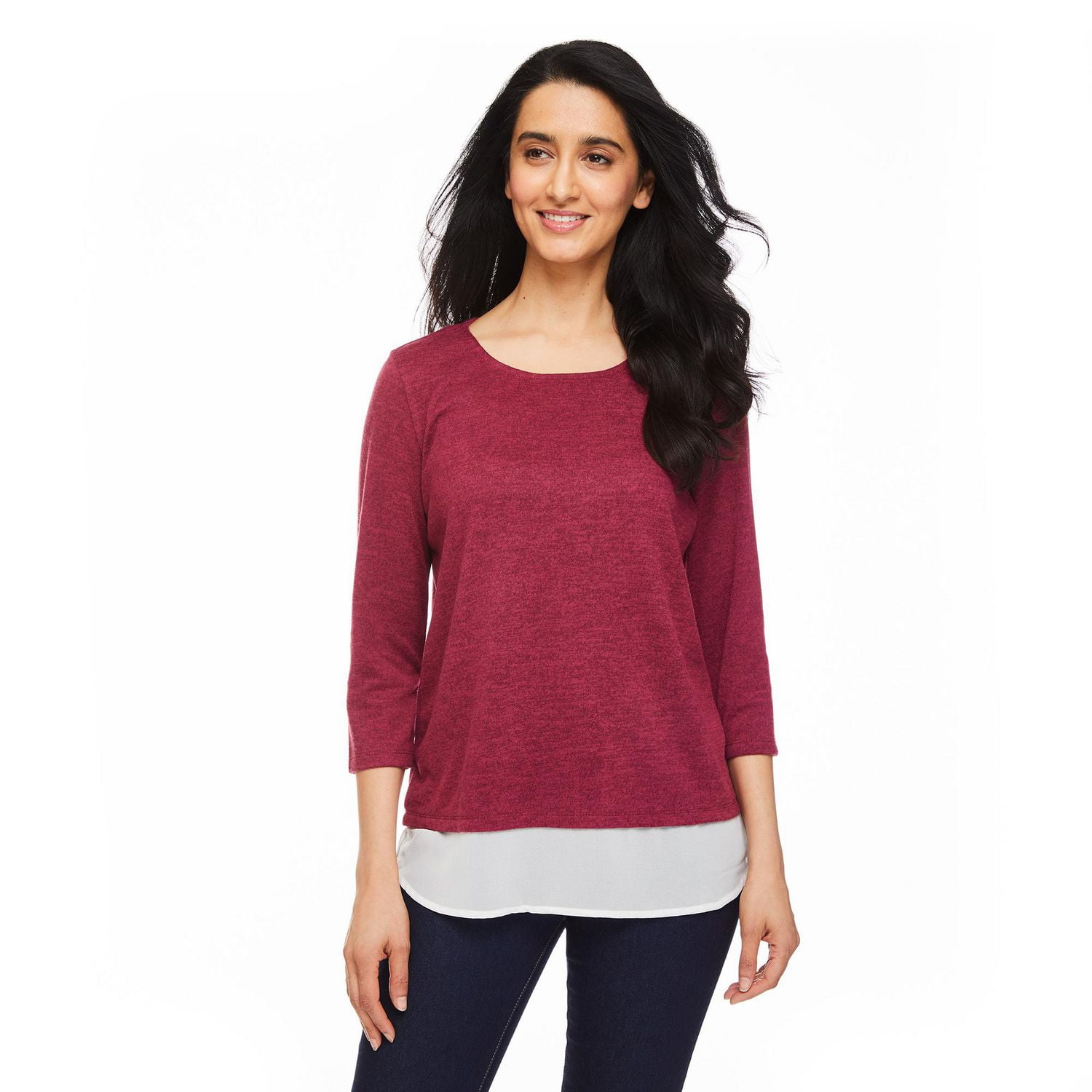 Penmans Women's 3/4 Sleeve Fooler Top