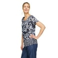 thumbnail image 2 of Iyla Women's Burnout Peasant Top, 2 of 6