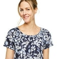 thumbnail image 4 of Iyla Women's Burnout Peasant Top, 4 of 6