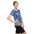 thumbnail image 2 of Iyla Women's Burnout Peasant Top, 2 of 6