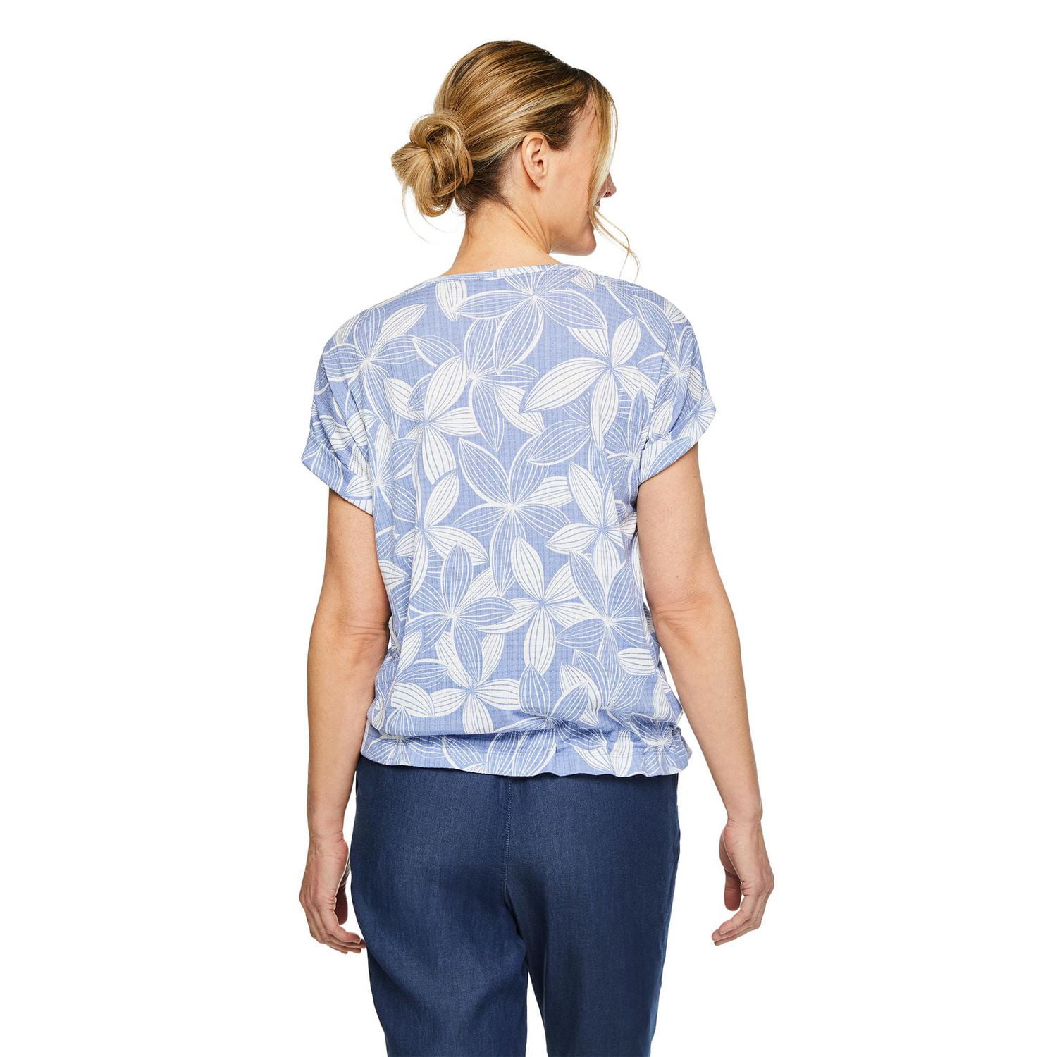 Haut à ceinture nouée Iyla pour femmes Tailles P-TTG