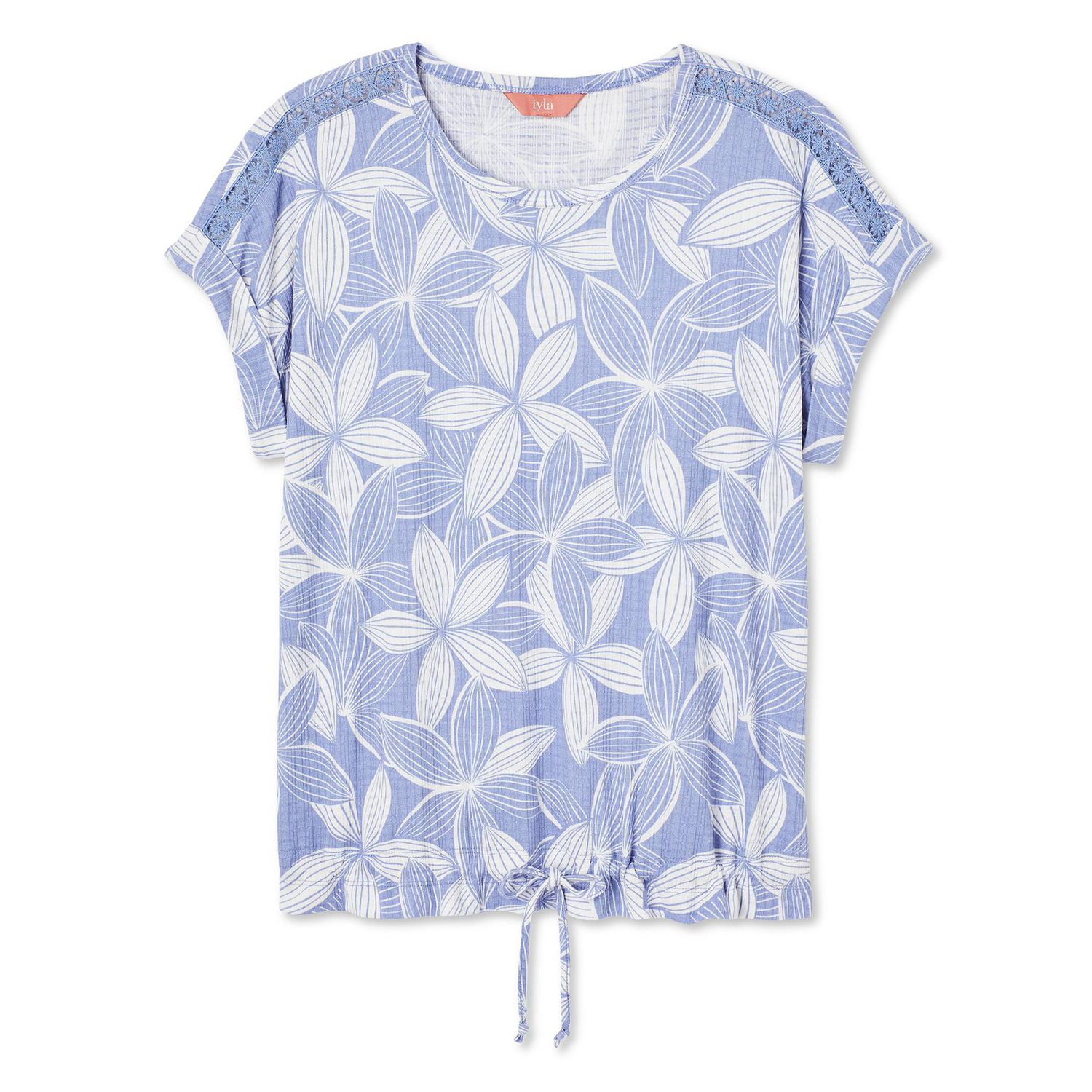 Haut à ceinture nouée Iyla pour femmes Tailles P-TTG