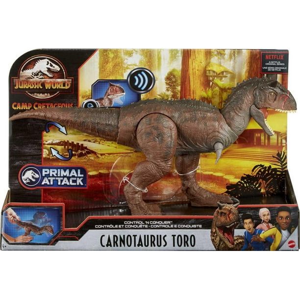 Figurine Dinosaure Carnotaure «Toro» Contrôle et Conquête Jurassic
