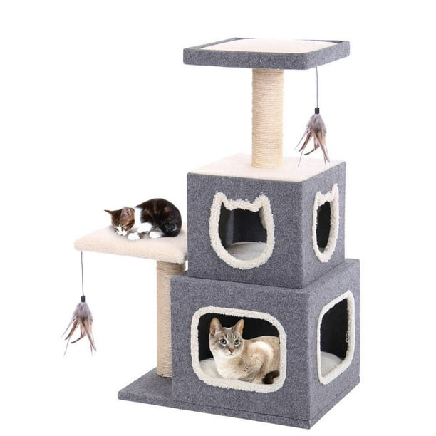 Maison multi-niveau Penn-Plax pour chats