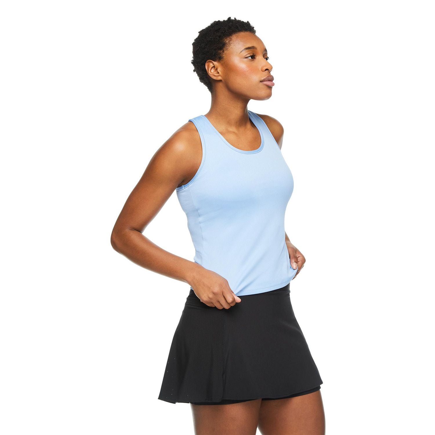 Athletic Works Women's Rib Racerback Tank