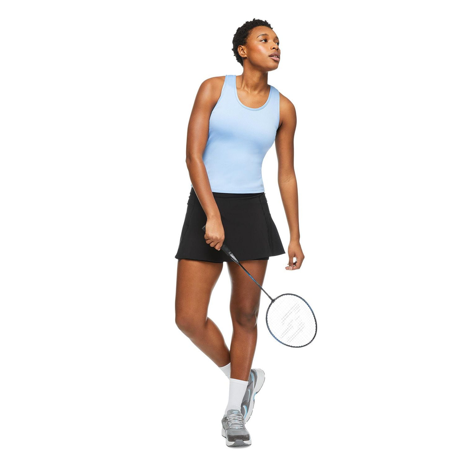 Athletic Works Women's Rib Racerback Tank