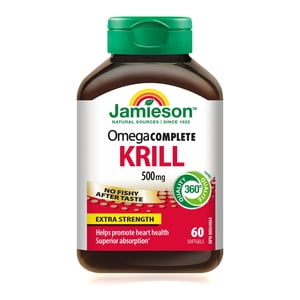 Jamieson Omega Huile de krill pure complète, 500 mg