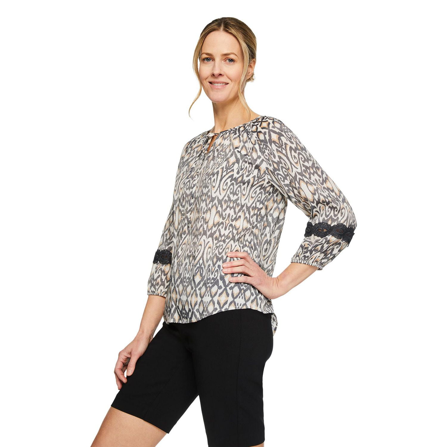 Iyla Women's 3/4 Sleeve Blouse