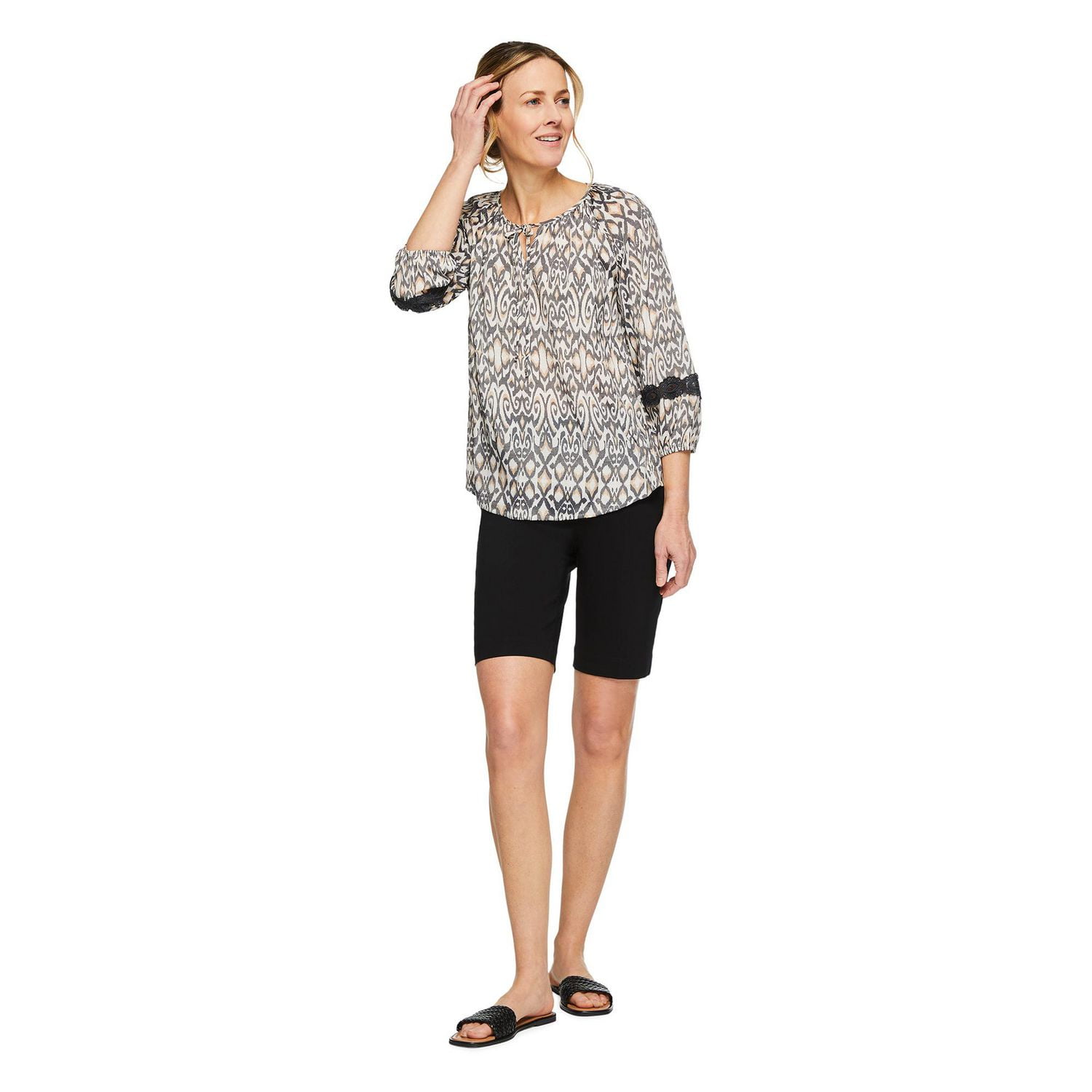 Iyla Women's 3/4 Sleeve Blouse