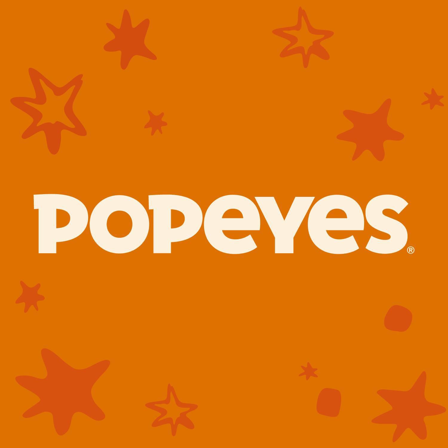 Popeyes $25 eCarte-Cadeau (Livraison par e-mail)