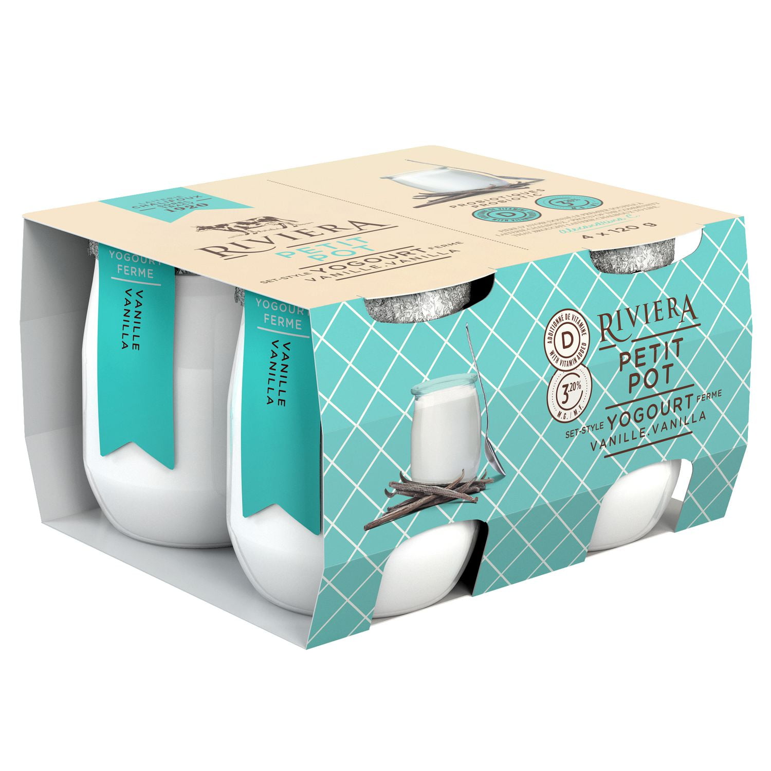 Riviera Petit Pot Vanilla Flavoured Yogourt Walmart Canada