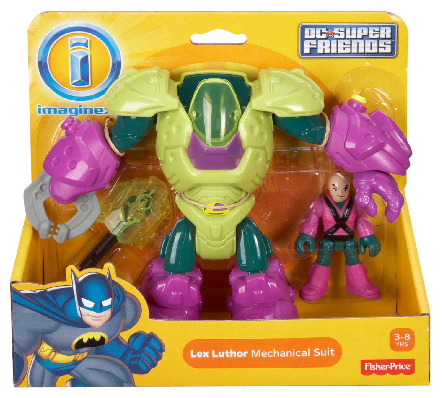 Fisher Price Imaginext DC Super Friends Lex Luthor Mech Suit