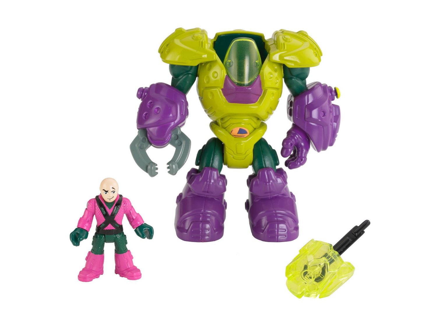 Fisher Price Imaginext DC Super Friends Lex Luthor Mech Suit