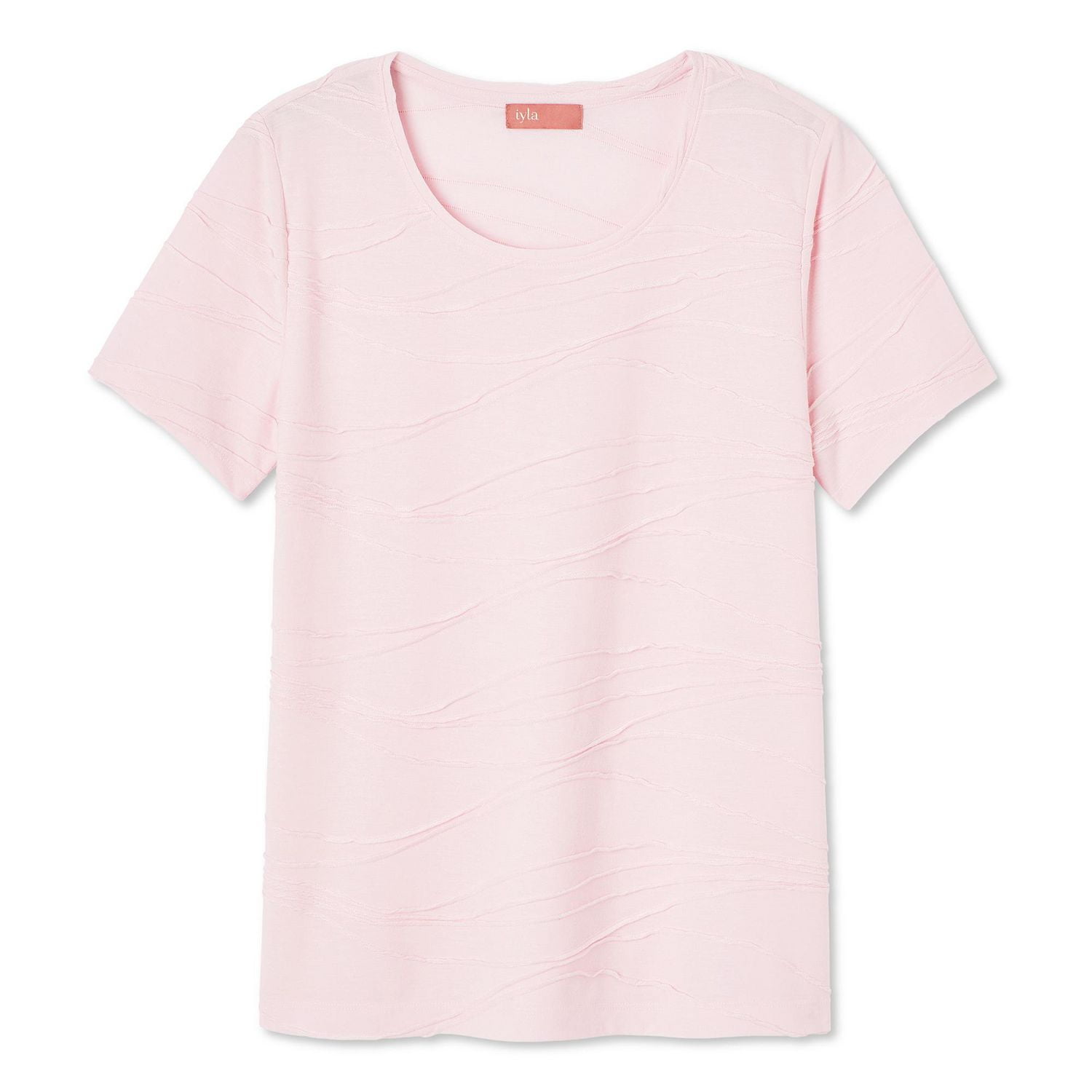 T-shirt à motif ondulé Iyla pour femmes Tailles P-TTG