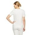 thumbnail image 3 of Haut en tricot interlock Iyla pour femmes, 3 of 6