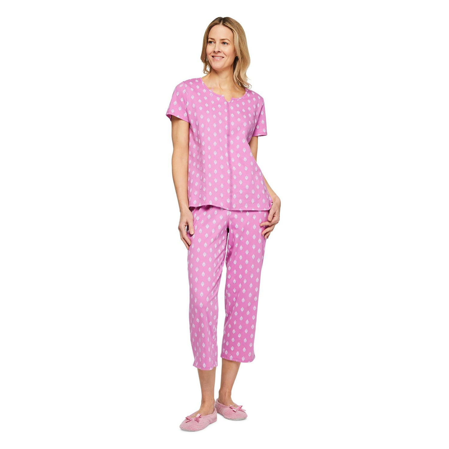 Pyjama 2 pièces en coton Iyla pour femmes