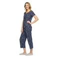 thumbnail image 2 of Iyla Women's Cotton Pajama 2-Piece Set, 2 of 6
