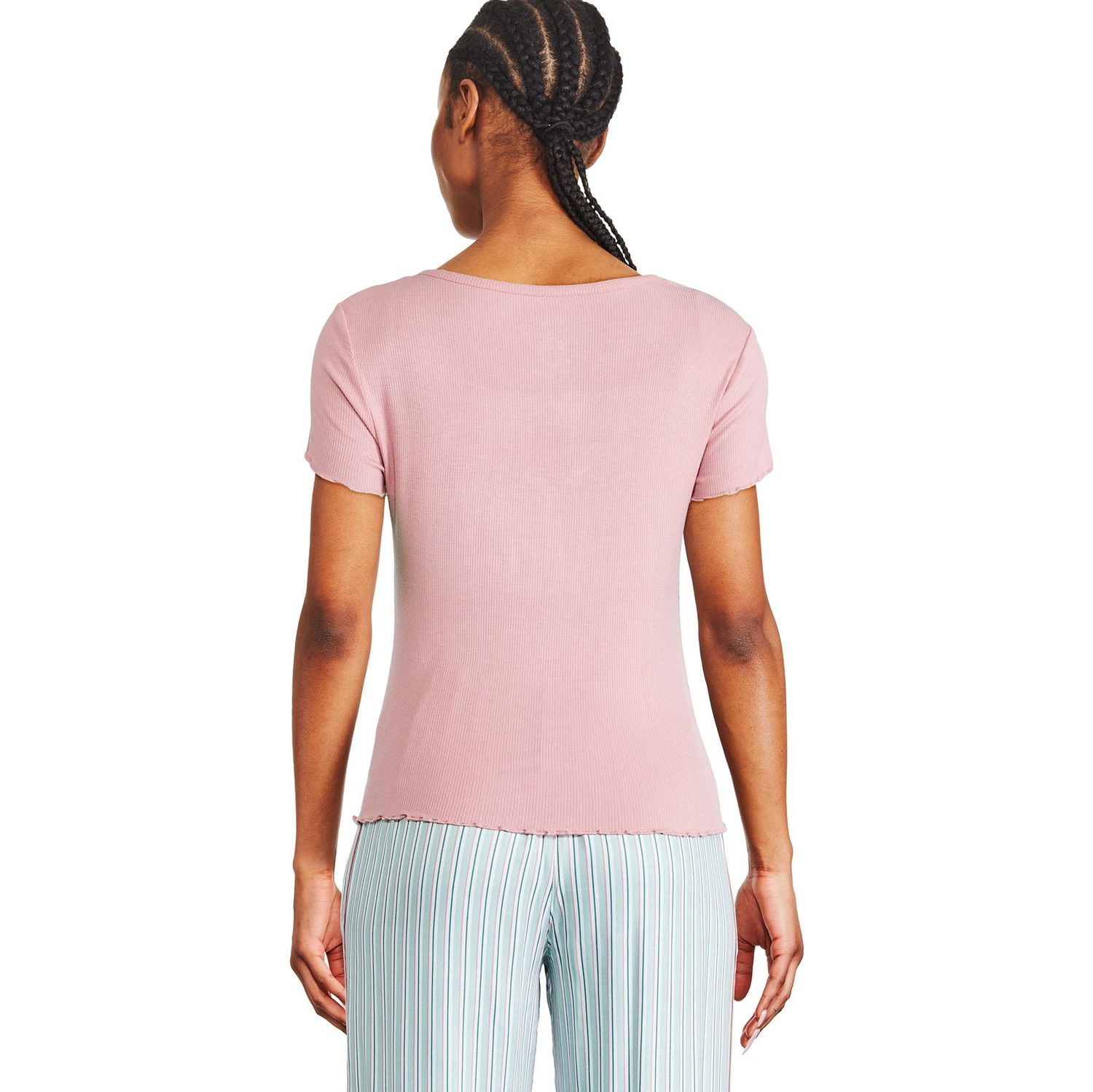 George Women's Rib Pajama 2-Piece Set