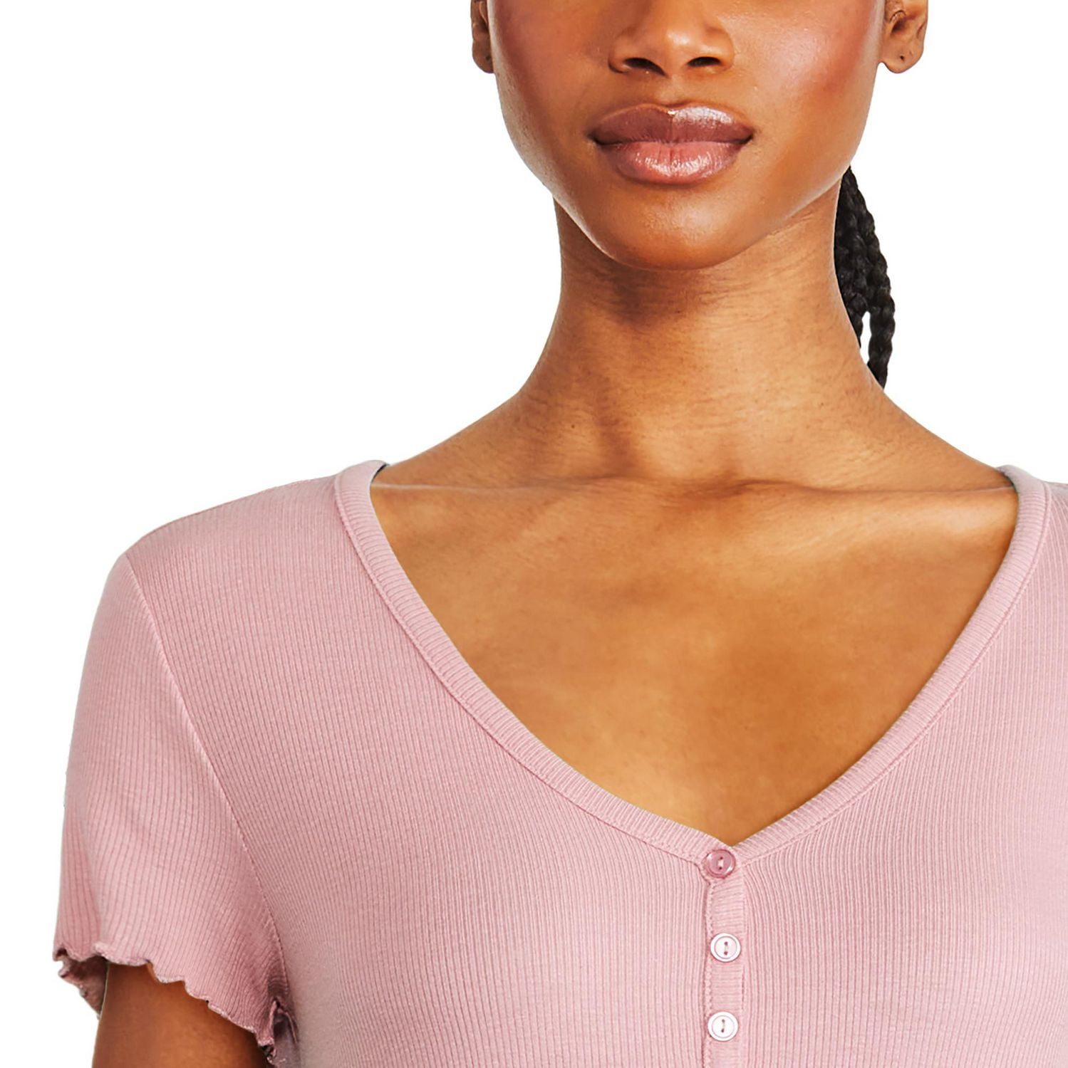 George Women's Rib Pajama 2-Piece Set