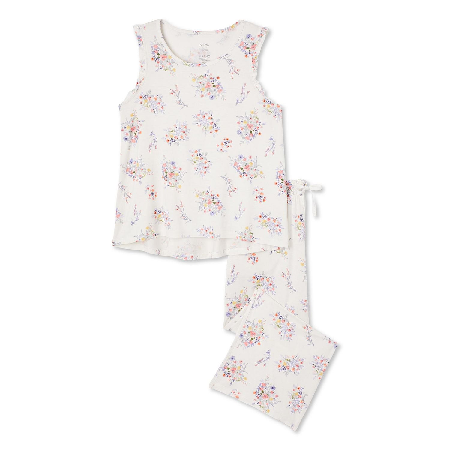 George Women's Capri 2-Piece Set, Sizes XS-XXL