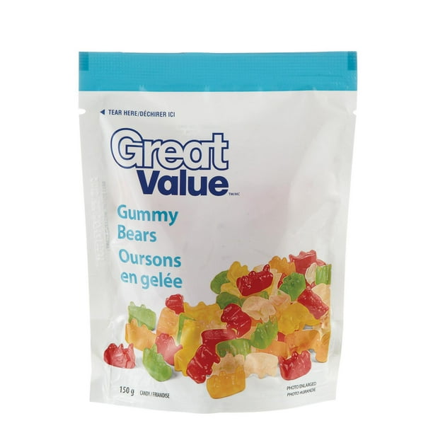 Bonbons oursons en gelée de Great Value