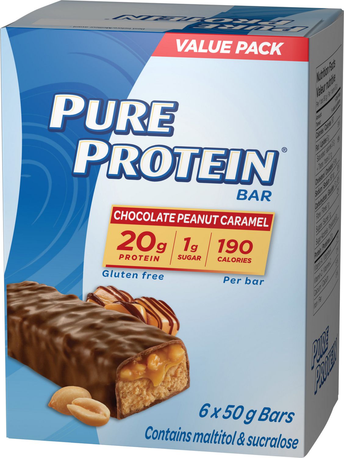 Chocolate Peanut Caramel Protein Bars