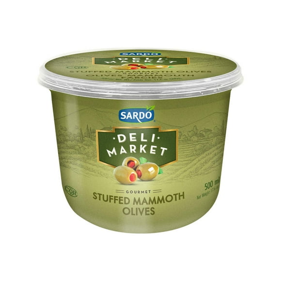 SARDO JUMBO Olives Farcies Vertes