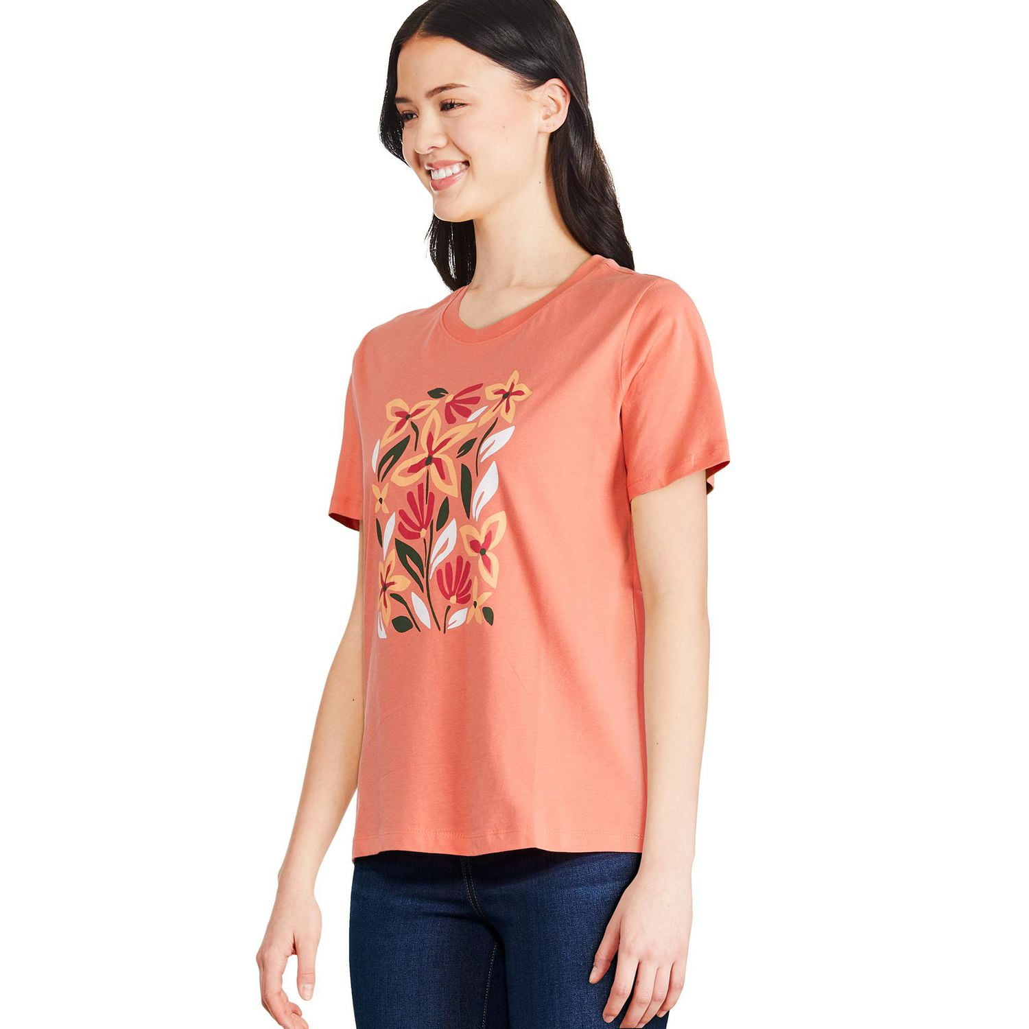 T-shirt à encolure ras du cou George pour femmes