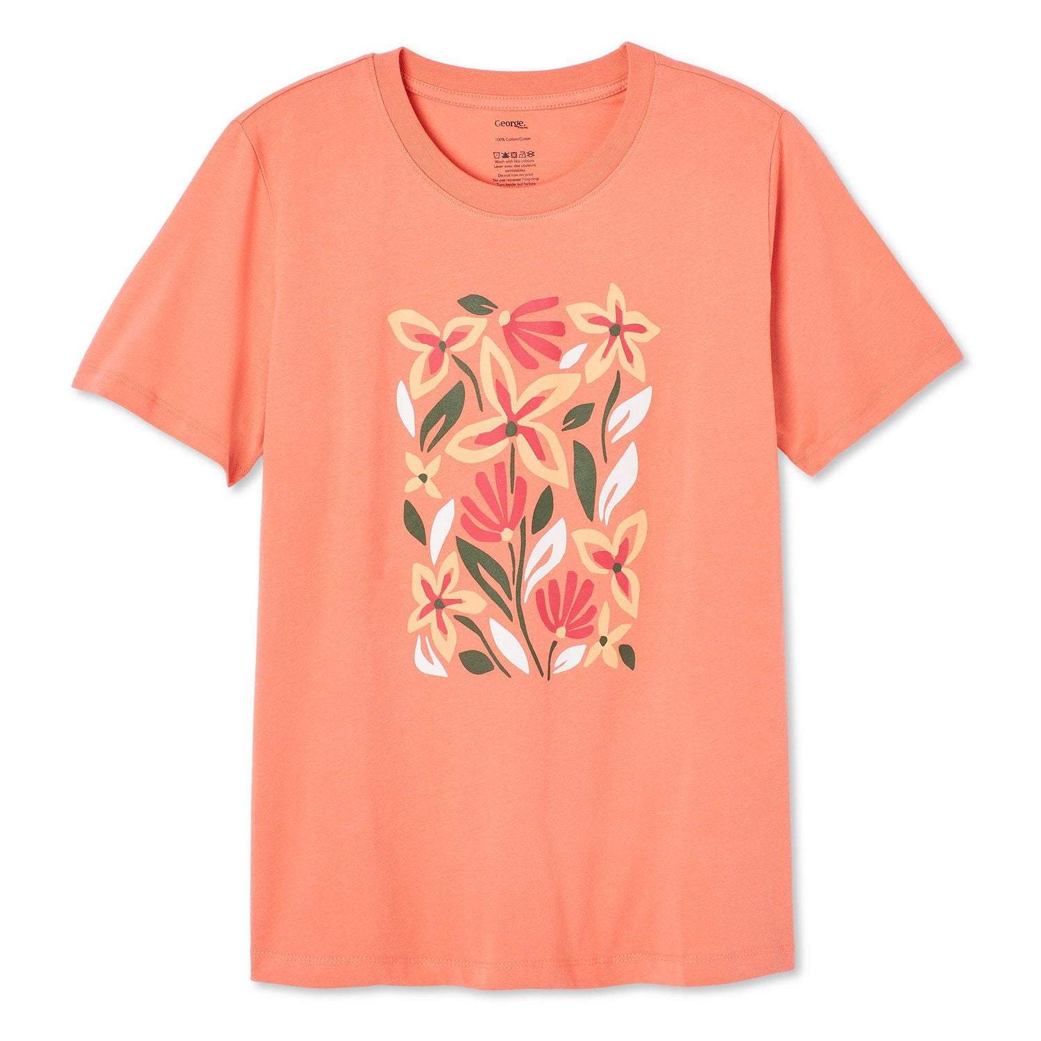 T-shirt à encolure ras du cou George pour femmes