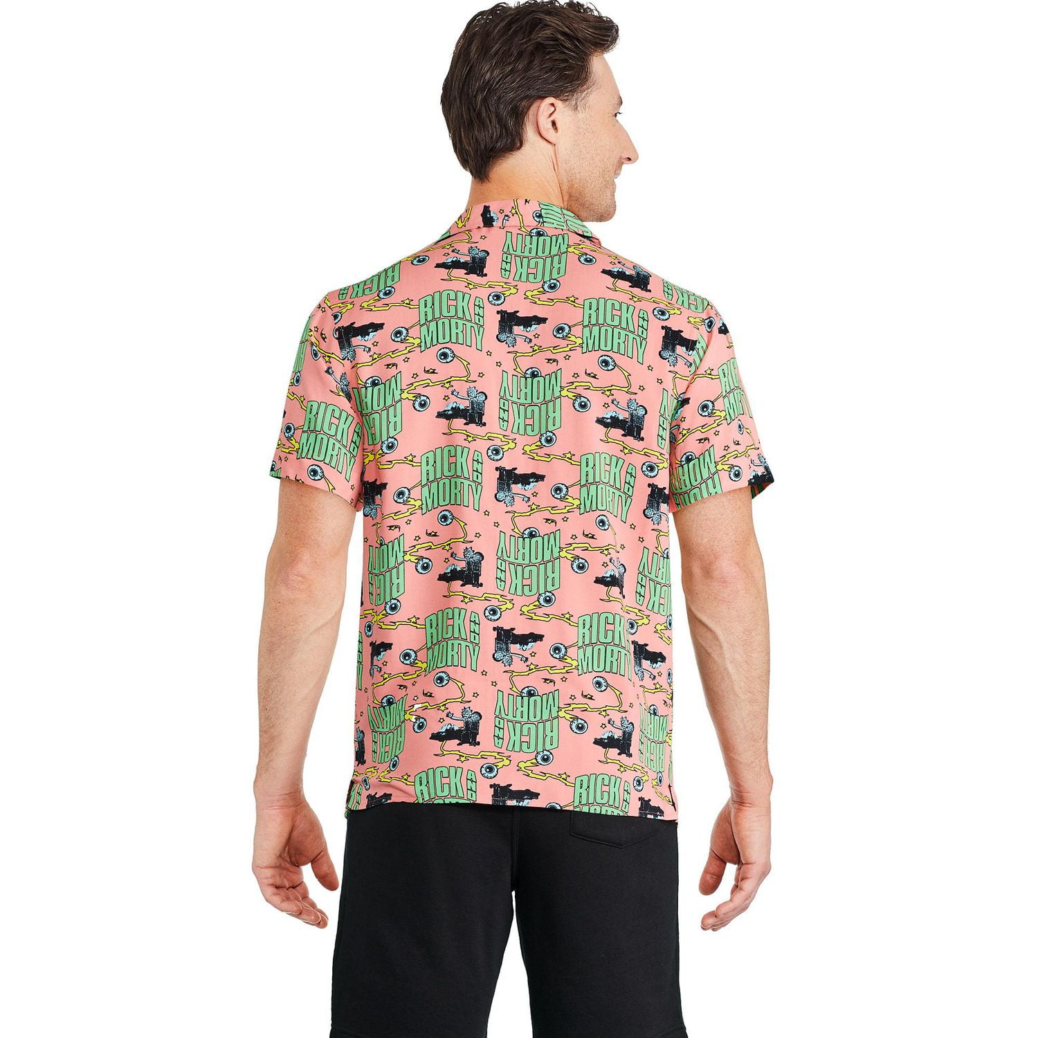 Chemise de vacances Rick et Morty pour hommes