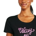 thumbnail image 4 of George Women's Scoop Neckline Sleep Tee, 4 of 6
