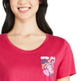thumbnail image 4 of George Women's Scoop Neckline Sleep Tee, 4 of 6