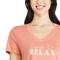 thumbnail image 4 of George Women's V-Neckline Sleep Tee, 4 of 6