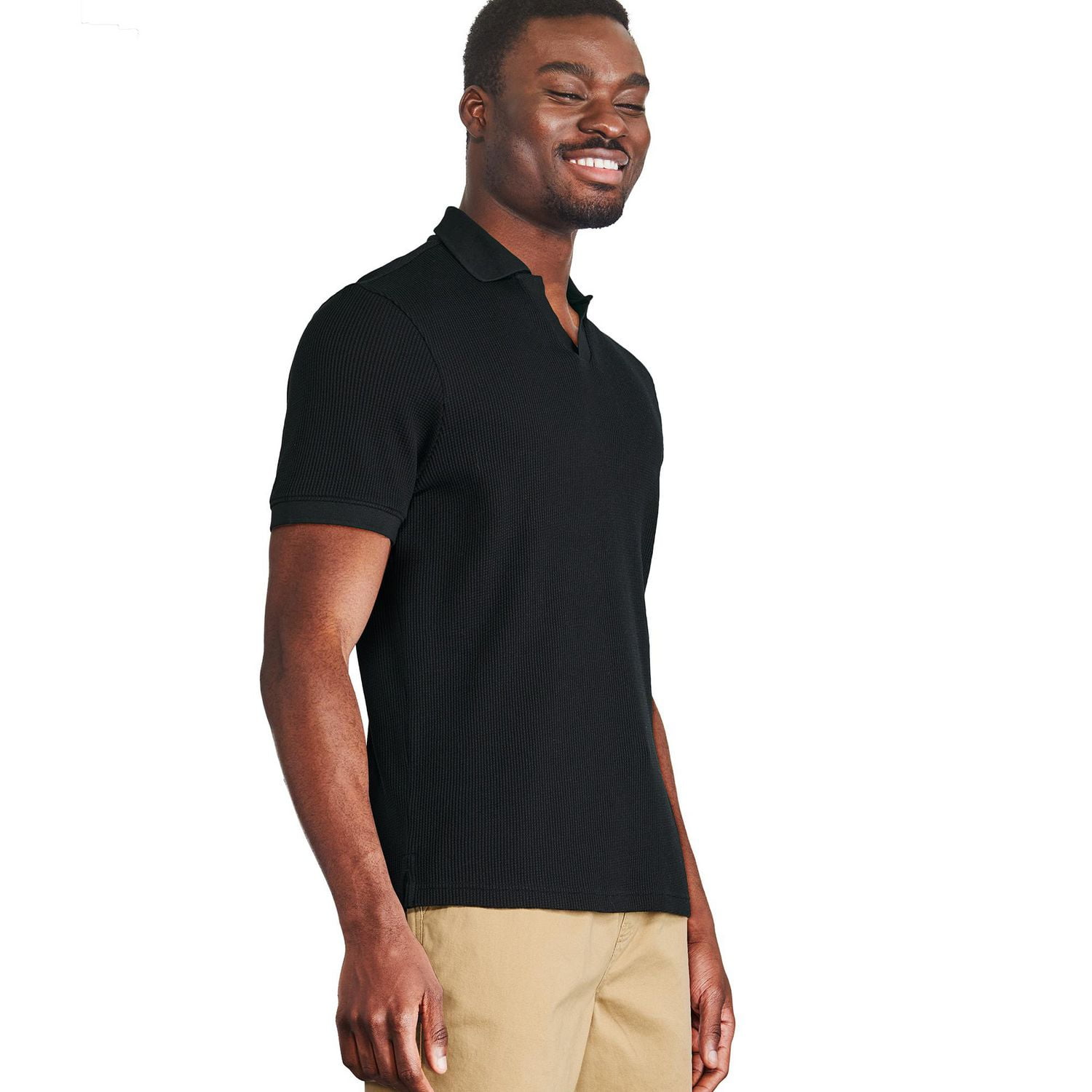 George Men's Johnny Collar Popover