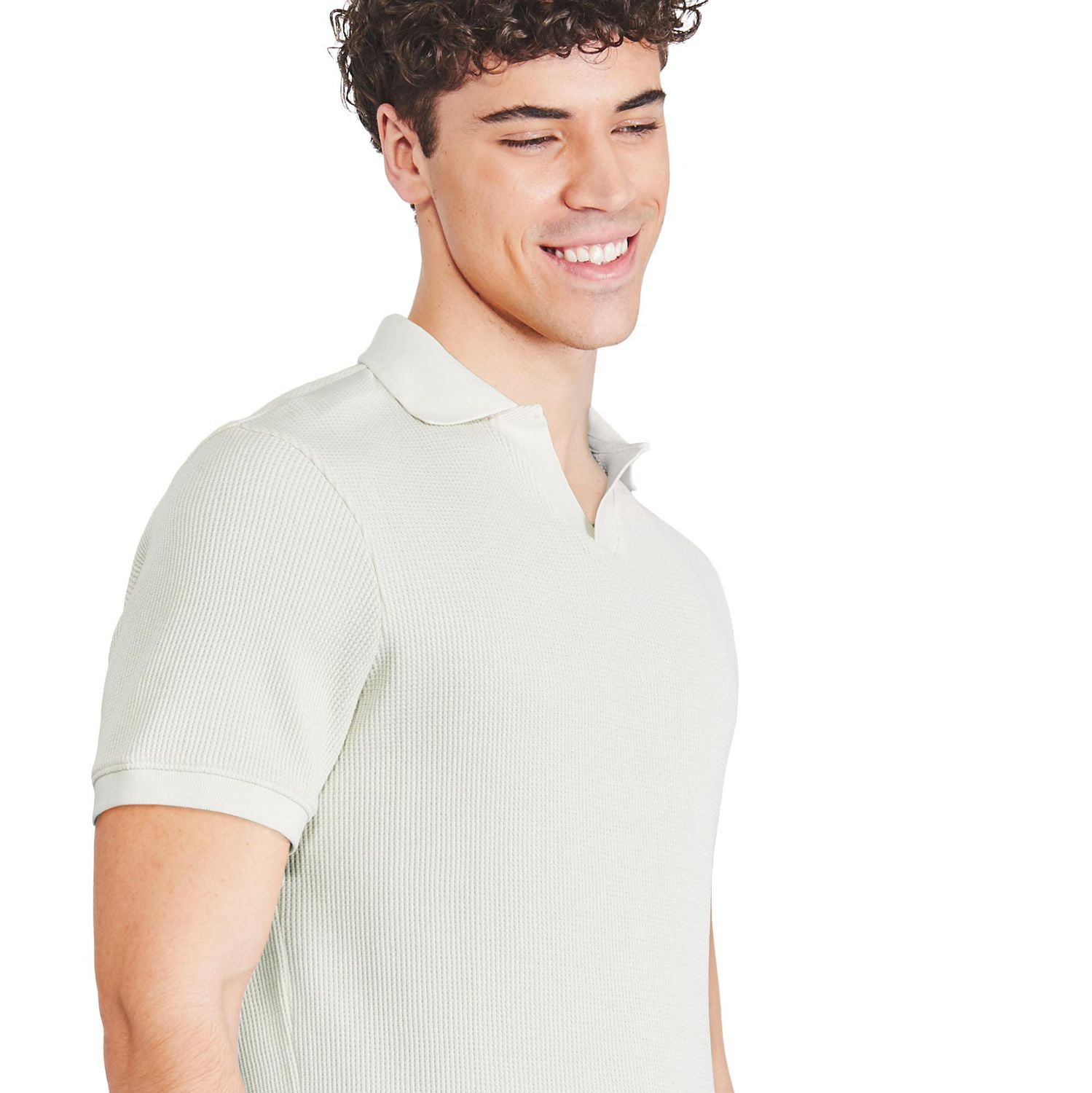 George Men's Johnny Collar Popover