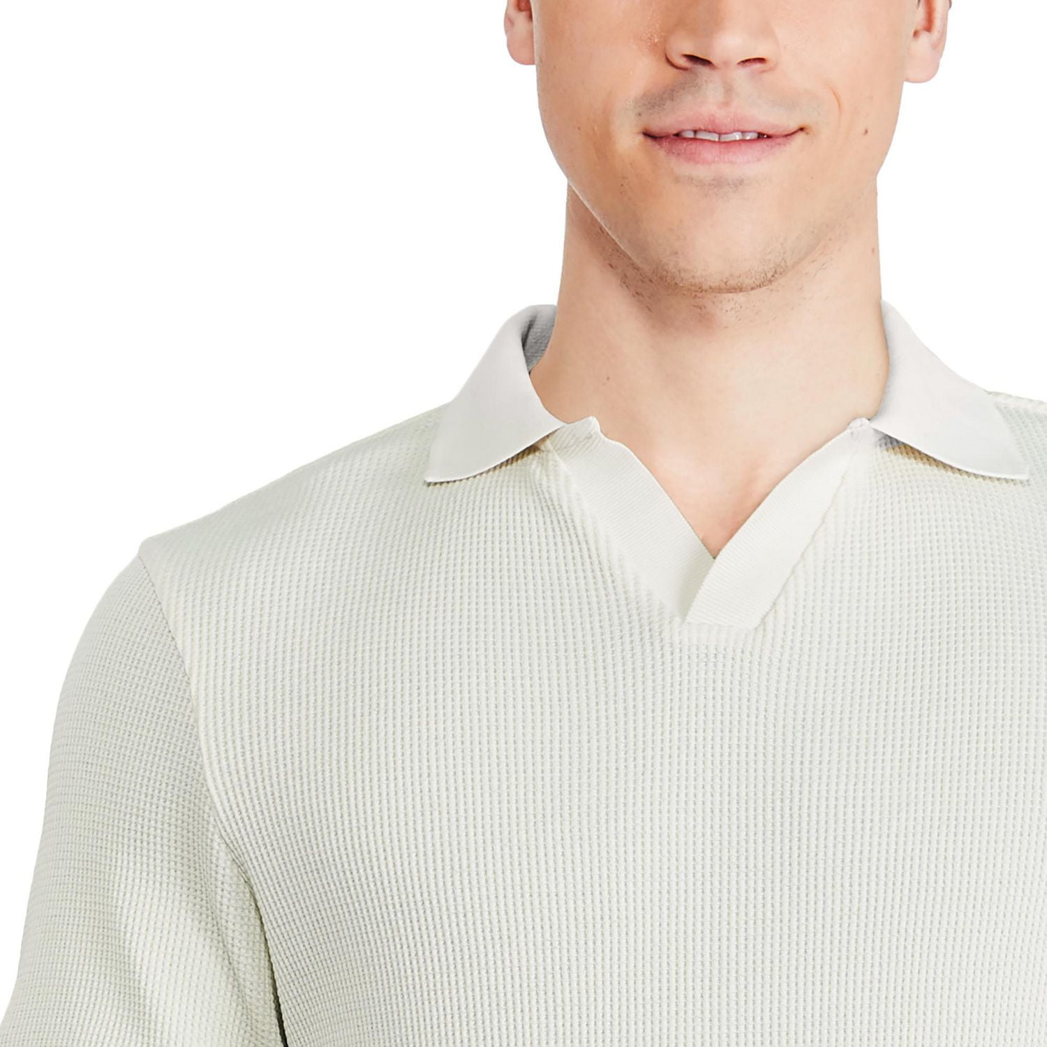 George Men's Johnny Collar Popover