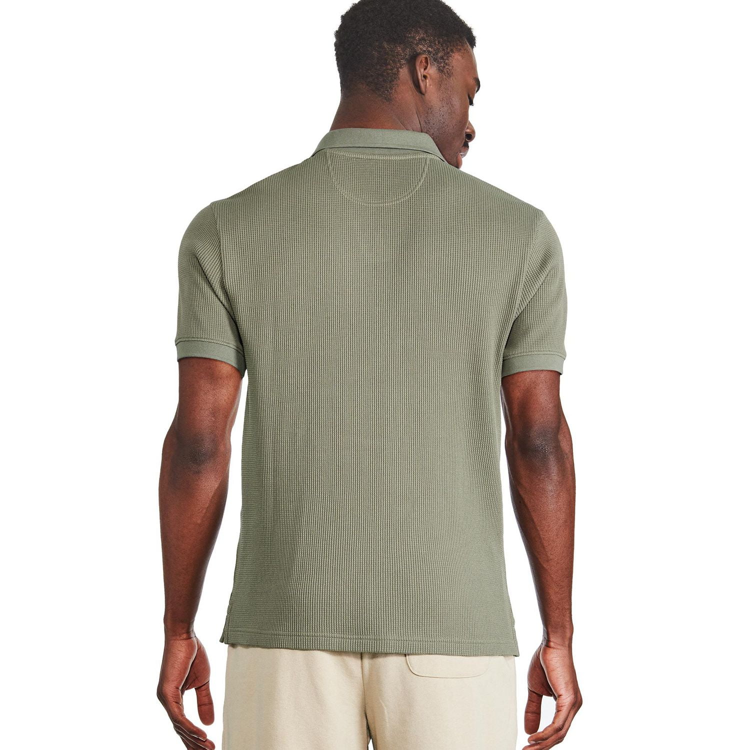 George Men's Johnny Collar Popover