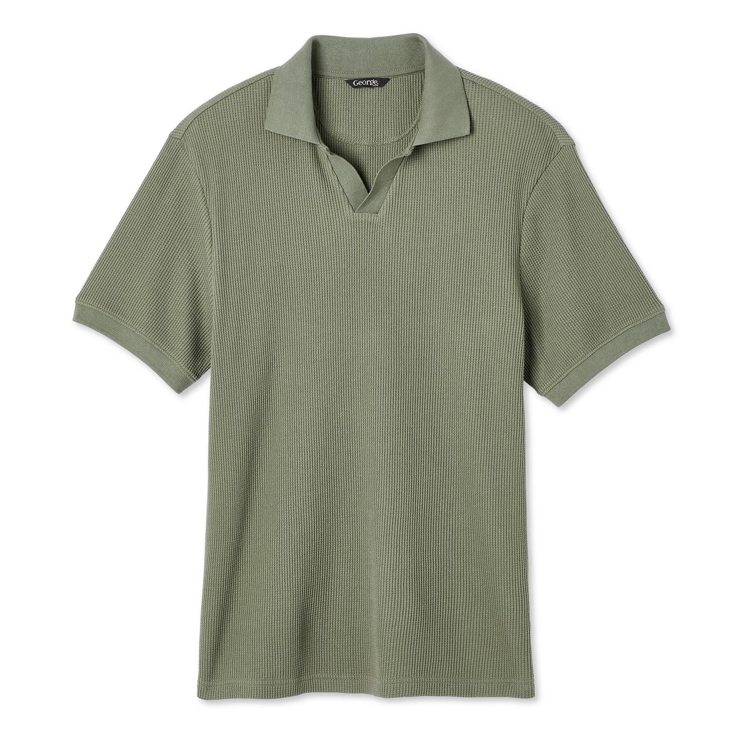 George Men's Johnny Collar Popover