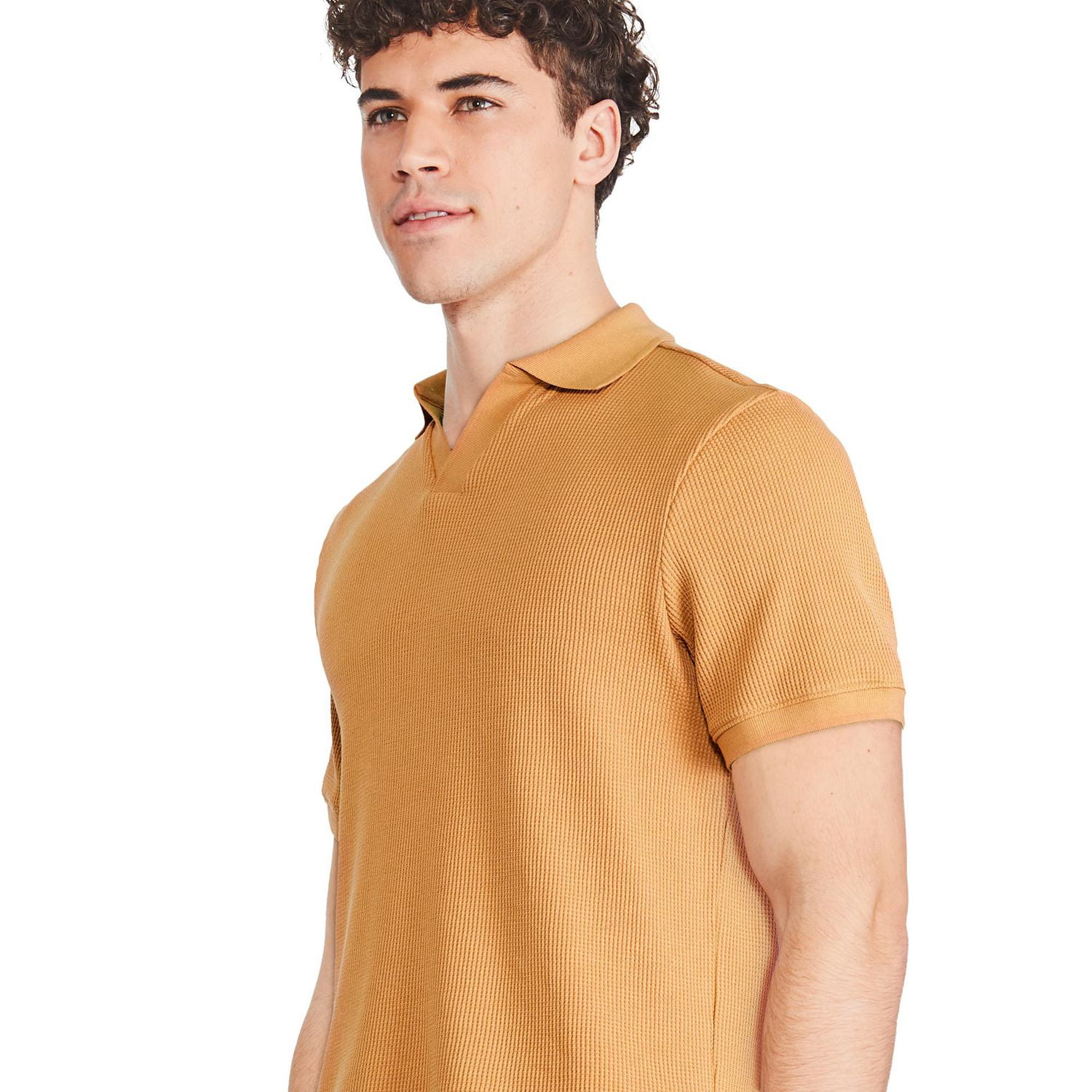 Chandail avec col Johnny George pour hommes