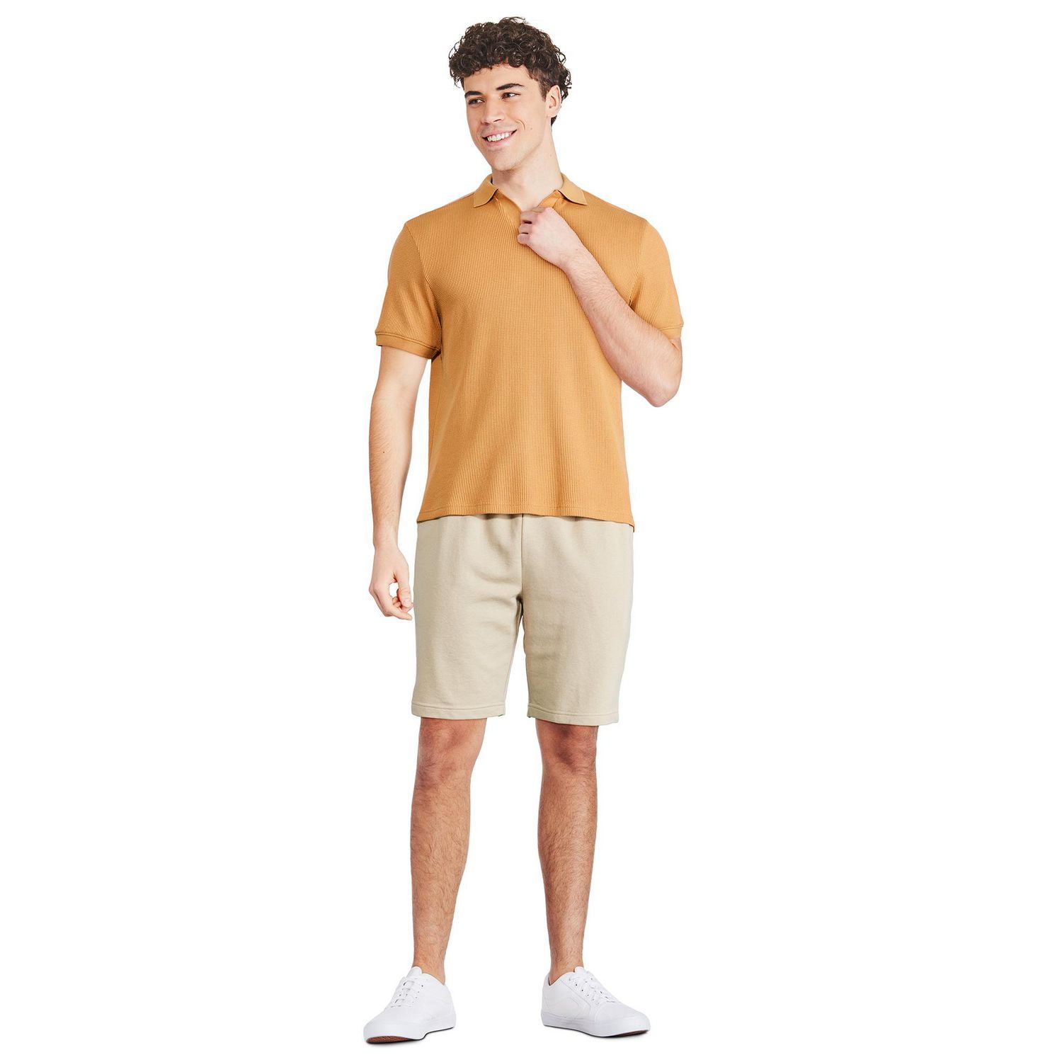 Chandail avec col Johnny George pour hommes