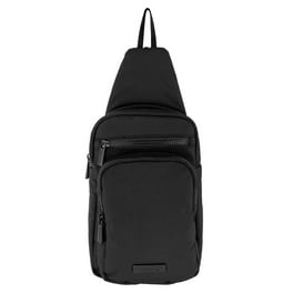 Sac Banane Sport Ultra Léger Imperméable - Sac De Poitrine Sling Homme Femme, Ceinture Réglable Pour Running, Vélo, Randonnée Et Voyages (Noir)