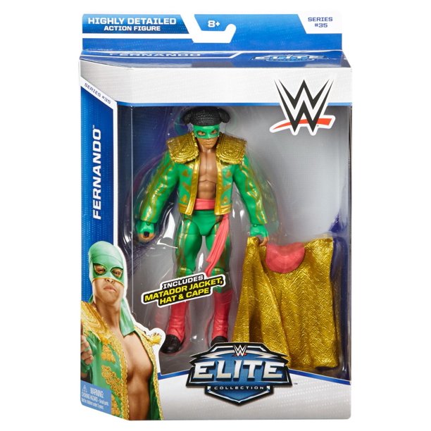 WWE Collection Elite – Série 35 – Figurine articulée Fernando (Los Matadores)